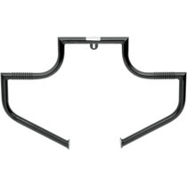 HIGHWAY BAR WITH O-RING LINBAR® / STEEL / FRONT / BLACK