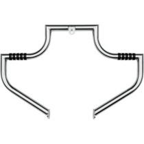 HIGHWAY BAR WITH O-RING MAGNUMBAR® / STEEL / FRONT / NATURAL-CHROME