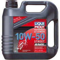 ENGINE OIL MOTORBIKE 4T 10W50 FULLY SYNTHETIC 4 LITER