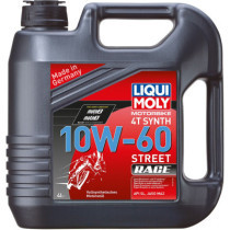 ENGINE OIL MOTORBIKE 4T 10W60 FULLY SYNTHETIC 4 LITER