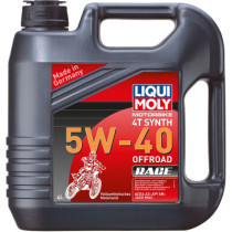 ENGINE OIL MOTORBIKE 4T 5W40 FULLY SYNTHETIC 4 LITER