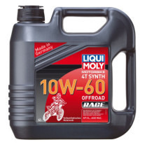 ENGINE OIL MOTORBIKE 4T 10W60 FULLY SYNTHETIC 4 LITER