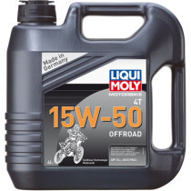 ENGINE OIL MOTORBIKE 4T 15W50 SYNTHETIC TECHNOLOGY 4 LITER