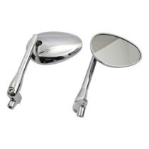 OVAL, ROTATABLE STEM MIRROR SET