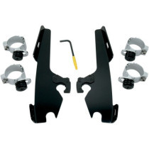 MOUNTING KIT TRIGGER-LOCK MEMPHIS FATS/SLIM-WINDSHIELD BLACK