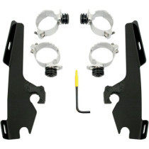 MOUNTING KIT TRIGGER-LOCK MEMPHIS FATS/SLIM-WINDSHIELD BLACK