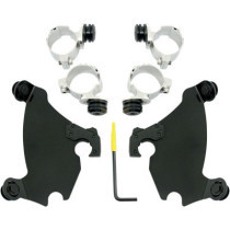 MOUNTING KIT TRIGGER-LOCK GAUNTLET-FAIRING BLACK