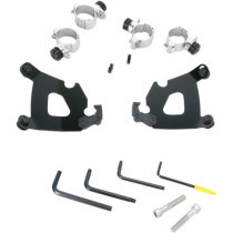 MOUNTING KIT TRIGGER-LOCK CAFE-FAIRING BLACK