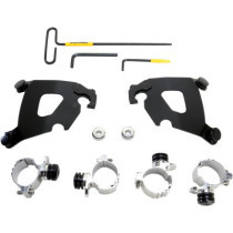 MOUNTING KIT TRIGGER-LOCK CAFE-FAIRING BLACK