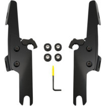 MOUNTING KIT TRIGGER-LOCK MEMPHIS FATS/SLIM-WINDSHIELD BLACK