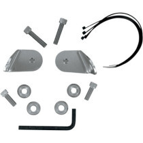 TURN SIGNAL RELOCATION KIT COVERED FORK W/O LIGHTBAR HD FATBOY/HERITAGE