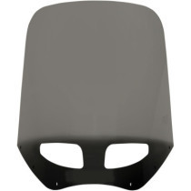 Windshield ventilé - Hauteur 17" - Pour tête de fourche Road Warrior - Noir fumé