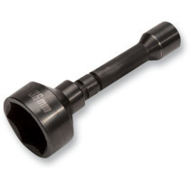 REAR AXLE WRENCH SOCKET / 36 MM NUTS / OXIDE COATED / BLACK