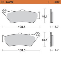 BRAKE PAD ROADPRO SINTER