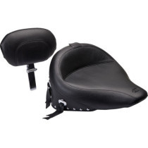 SEAT WIDE TOURING SOLO STUDDED WITH CONCHOS AND BACKREST