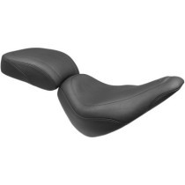 Selle solo MUSTANG Wide Tripper - Softail Slim à partir de 2018 - Noir