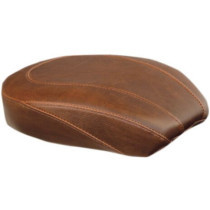 PILLION PAD WIDE TRIPPER™ VINTAGE SMOOTH STITCHED BROWN