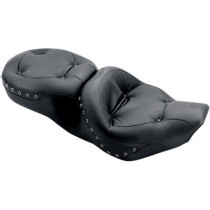 SEAT REGAL ONE-PIECE ULTRA TOURING 2-UP PILLOW TOP WITH BLACK STUBS