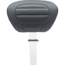 BACKREST DRIVER BLK W/BLU