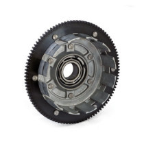 Clutch shell with sprocket