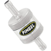 INLINE SS FUEL FILTER SATIN