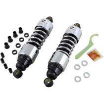 PROGRESSIVE SUSPENSION 412 SERIES AMERICAN-TUNED GAS SHOCKS CHROME 11.5"