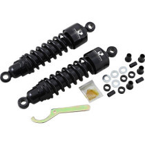 PROGRESSIVE SUSPENSION 412 SERIES AMERICAN-TUNED GAS SHOCKS BLACK 12"