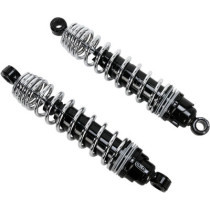 PROGRESSIVE SUSPENSION 412 CRUISE SERIES HEAVY DUTY SHOCKS CHROME 12"