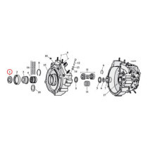 Sprocket shaft spacer shim. .020"