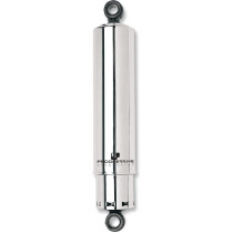 PROGRESSIVE SUSPENSION 412 SERIES HEAVY DUTY AMERICAN-TUNED GAS SHOCKS W/COVER CHROME 12"