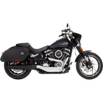 MUFFLER SLIP-ON 4" SPORT GLIDE BLACK/BLACK