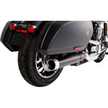 MUFFLER 4" SLIP-ON SPORT GLIDE BLACK/CHROME