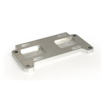 CPV, transmission mount plate aluminum, 3/4" offset