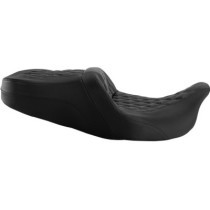 2-UP SEAT ROAD SOFA LS FRONT|REAR LEATHER|SADDLEGEL™ PLAIN BLACK