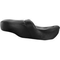 2-UP SEAT ROAD SOFA PT FRONT|REAR VINYL|SADDLEGEL™ PLAIN BLACK