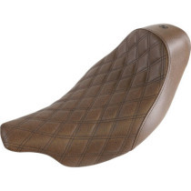 SOLO SEAT RENEGADE™ LS FRONT VINYL|SADDLEGEL™ PLAIN BROWN