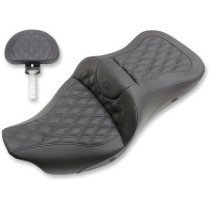 2-UP HEATED SEAT ROAD SOFA LS HEATED FRONT|REAR LEATHER|SADDLEGEL™ BLACK