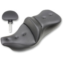 2-UP SEAT ROAD SOFA PT FRONT|REAR VINYL|SADDLEGEL™ BLACK