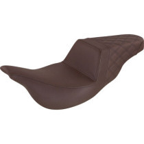 2-UP SEAT STEP UP LS FRONT|REAR SADDLEHYDE™|SADDLEGEL™ BROWN