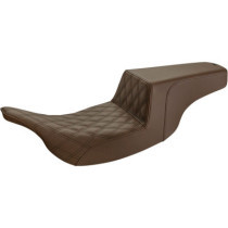 Step Up Seat - Driver Lattice Stitched - Brown