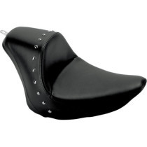 SOLO SEAT HEELS DOWN FRONT SADDLEGEL™ STUDDED BLACK|NATURAL