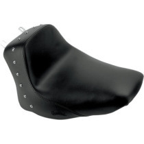 SOLO SEAT HEELS DOWN FRONT SADDLEGEL™ STUDDED BLACK|NATURAL