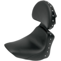 SOLO SEAT HEELS DOWN FRONT SADDLEGEL™ STUDDED BLACK|NATURAL