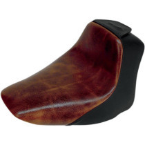 LARIAT SOLO SEAT DISTRESSED BROWN LEATHER WITH GEL HARLEY DAVIDSON