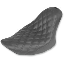 SOLO SEAT RENEGADE™ LS FRONT VINYL|SADDLEGEL™ PLAIN BLACK