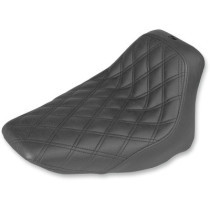 SOLO SEAT RENEGADE™ LS FRONT VINYL|SADDLEGEL™ PLAIN BLACK