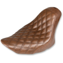 SOLO SEAT RENEGADE™ LS FRONT VINYL|SADDLEGEL™ PLAIN BROWN