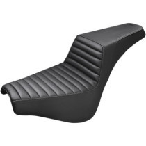 SEAT STEP UP TUCK & ROLL PLEATED BLACK