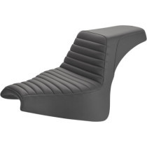 SEAT STEP UP TUCK & ROLL PLEATED BLACK