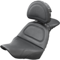 SEAT EXPLORER STUDDED SPECIAL W/BACKREST BLACK